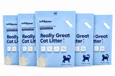 Tuft Paw Really Great Cat Litter OdorStop Mixed Tofu 9.25 lb 5 Pack 46.25 lb