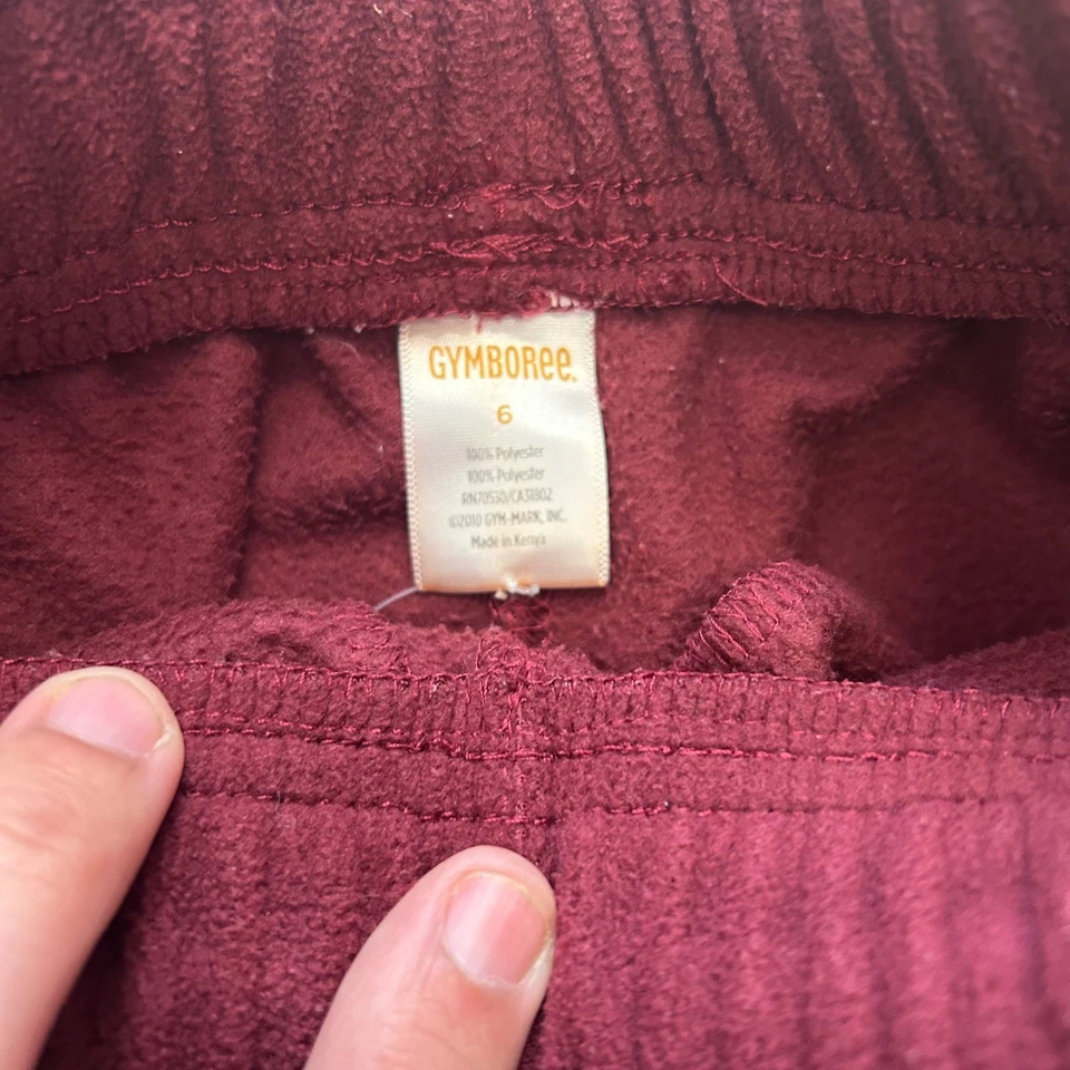 Paquete de Pantalones Gymboree Niños Talla 6 Polar Borgoña Camuflaje Pana Foto 4 de 4