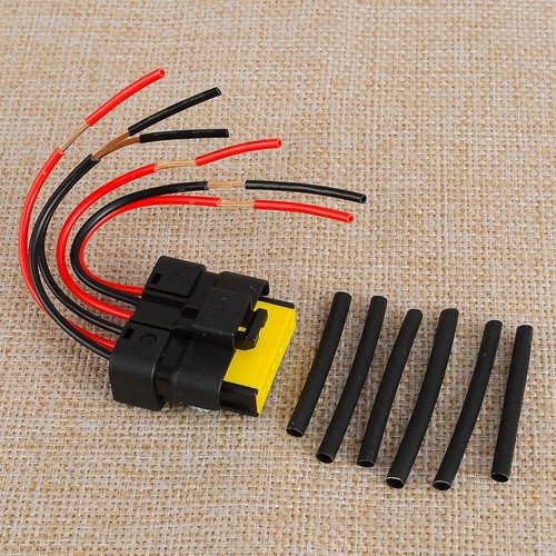 2x Tail Light Plug Cable Connector Fit For Nissan March Qashqai Teana Tiida - Picture 5 of 7