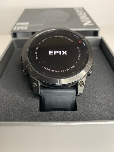 Reloj GPS Garmin Epix (Gen 2) Sapphire Edition - Gris Carbono/Negro, 47 mm con Caja - Imagen 3 de 10