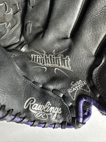 Rawlings Highlighter Series HFP120BP 12" Baseball Glove Mitt Right Handed 3D Web - Picture 7 of 11