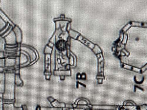 TMNT Secret Lair Playset Replacement Pieces -Brown Pipe #7B S3-M - Picture 5 of 7