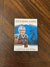2017 Donruss- Christian McCaffrey- Rookie- Gridiron Kings #10 RC