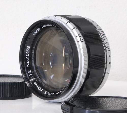 [Vintage MINT-] Canon 50mm f/1.2 L39 LTM Leica Screw Mount Range Finder JAPAN - Picture 19 of 19