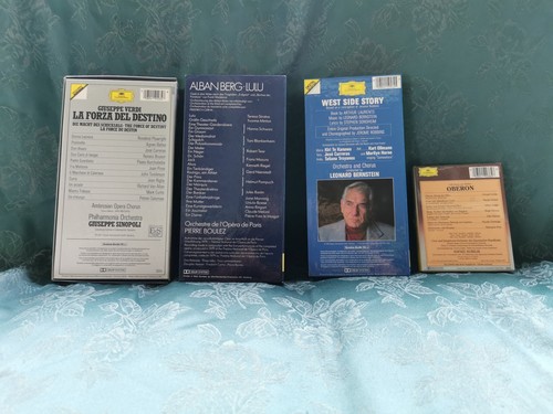 4x Deutsche Grammophon Box Set Weber Verdi Bernstein Berg Lulu West Forza Bundle - Picture 7 of 8