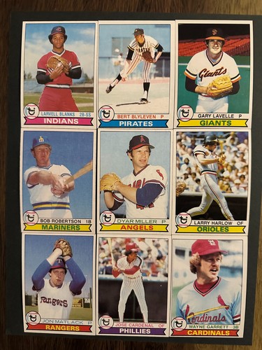 1979 TOPPS BASEBALL CARDS - You Pick - Complete Your Set #1-380 - Picture 186 of 231