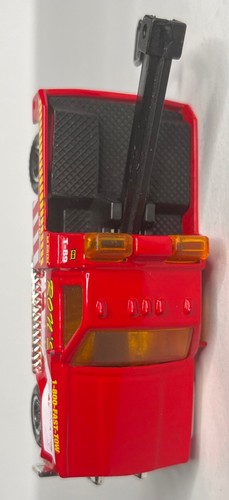 GMC Wrecker Matchbox 1999 Highway Haulers #14 Ron's Red 8 Spoke Rims 1:72 ~GJ - Picture 11 of 12
