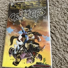 Critters #50 Fantagraphics 1990 Final Issue Usagi Yojimbo 1st App Johnny Depp