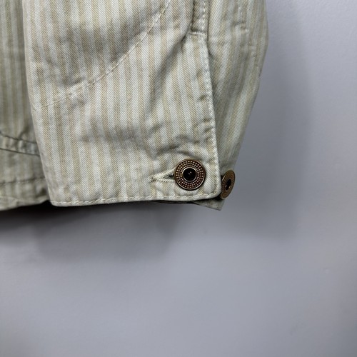 Polo Ralph Lauren Chore Jacket Striped Engineers Vintage RRL Workwear Mens Large - Picture 6 of 11