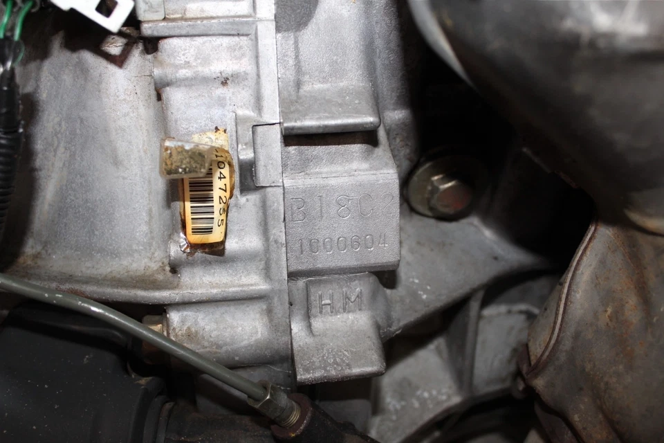 Двигатель 94–95 Acura Integra DC2 GSR 5 скоростей M/T без LSD Y80 B18C2 Dohc Vtec OBD1 - Изображение 2 из 4