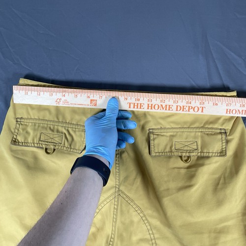 Vintage Gap Cargo Fallschirm Hose Herren Medium Gelb Y2K Retro Vintage - Bild 5 von 7