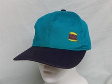 Vintage BURGER KING "Get Your Burger's Worth" Teal Snapback Employee Hat