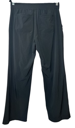 Athleta Chelsea Wide Leg Casual Atleisure Travel Pants Women Size 10 Black - Bild 2 von 6