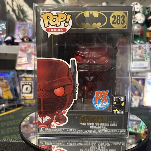 Funko Pop! Batman Red Death #283 PX Previews Exclusive Vinyl Figure + Protector