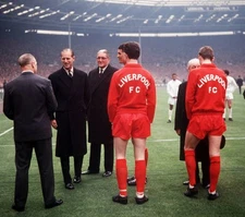 Liverpool football manager Bill Shankly greeted the Duke of Edinb 1965 Photo