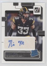 2023 Chronicles Draft Picks Donruss Rated Rookie Signatures Riley Moss Auto RC