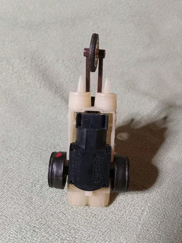 VINTAGE MATTEL 1971 HOT WHEELS SIZZLER CHOPCYCLES MOTO TORCIA SOFFIATA MARRONE 5 - Foto 8 di 11