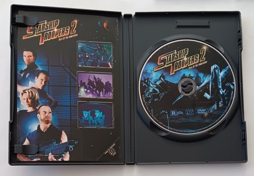 Starship Troopers 2 Special Edition & Marauder w/Lenticular Slipcover DVD Lot x2 - Picture 3 of 7