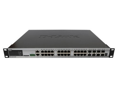 Switch D-Link DGS-3620-28PC 24x PoE 1Gb 4x Combo SFP 1Gb 4x SFP+ 10Gb Managed