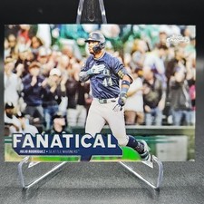 2025 Topps Chrome Fanatical Julio Rodriguez (#FAN-5) Mariners SP CASE HIT