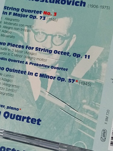 Dmitri Schostakowitsch - Komplette Streichquartette (CD, 1997, 6er-Set) - Bild 7 von 9