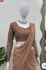Ready To Wear Saree With Stitched Blouse  s