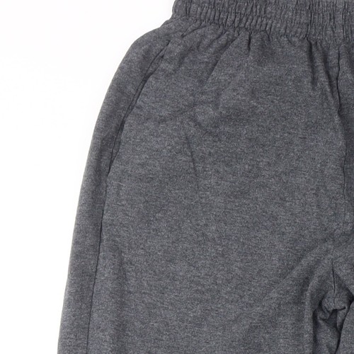 Slazenger Men's Grey Sweatpants Size S - Regular Fit Elastic Waist - Picture 4 of 12