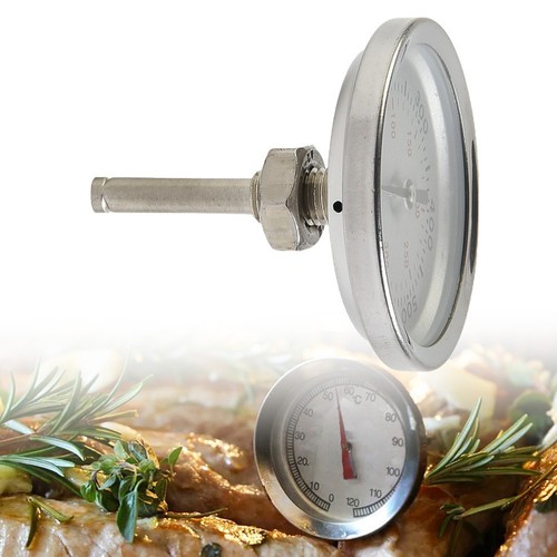 Hochwertig Thermometer Grill Analog Deckelthermometer Eingebaut Gasgrill - Bild 3 von 16