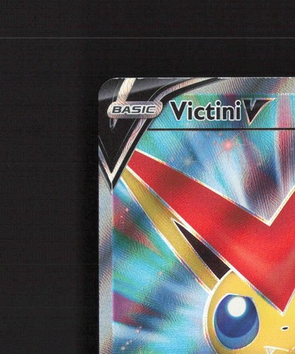 Tarjeta Pokémon holográfica ultra rara arte completo estilos de batalla Victini V 144/163 LP - Imagen 3 de 10
