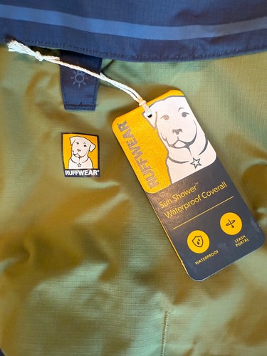Ruffwear Sun Shower wasserdichter Overall Hund Regen Anzug Mantel mitternachtsblau Medium - Bild 3 von 8
