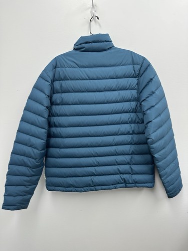 Poler Men’s Outdoor Blue Zip Front Puffer Jacket Coat High Neck Gorpcore Size M - Picture 9 of 9