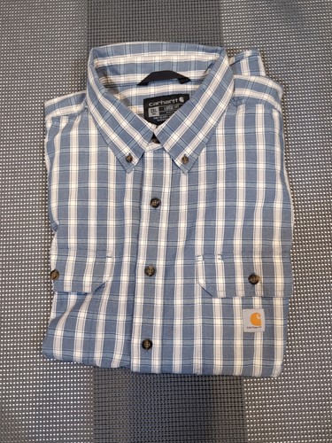 CARHARTT BUTTON DOWN SHIRTS RESELLER LOT - 13 TOTAL!!! Great Sizes And Styles. - Picture 4 of 14