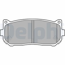 LP1528 BRAKE PAD SET, DISC BRAKE KIA CARENS I MPV 1.8 I
