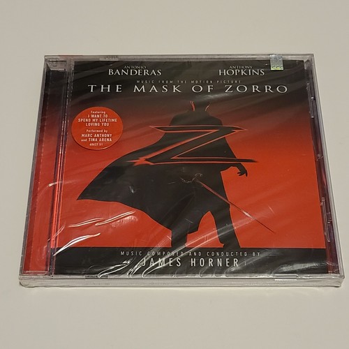 The Mask of Zorro by James Horner (CD, Jul-1998, Sony Classical)