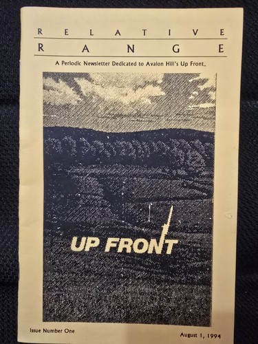 Relative Range- Up Front Newsletter Issues 1- 4 All EX - NM - Picture 2 of 5