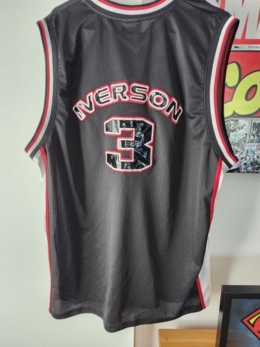 Reebok Black And Red Allen Iverson Jersey Size 3xl - Picture 2 of 3