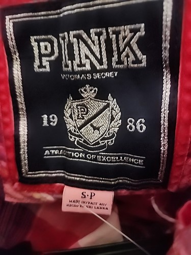 Victoria's Secret PINK Gr. Small KARIERTES KLEID/TOP MIT KREMPELVERSCHLUSS VORNE - Bild 6 von 6