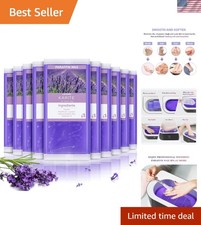High-Quality Lavender Paraffin Wax Refills - 10 Pack for Pain Relief  Hydration