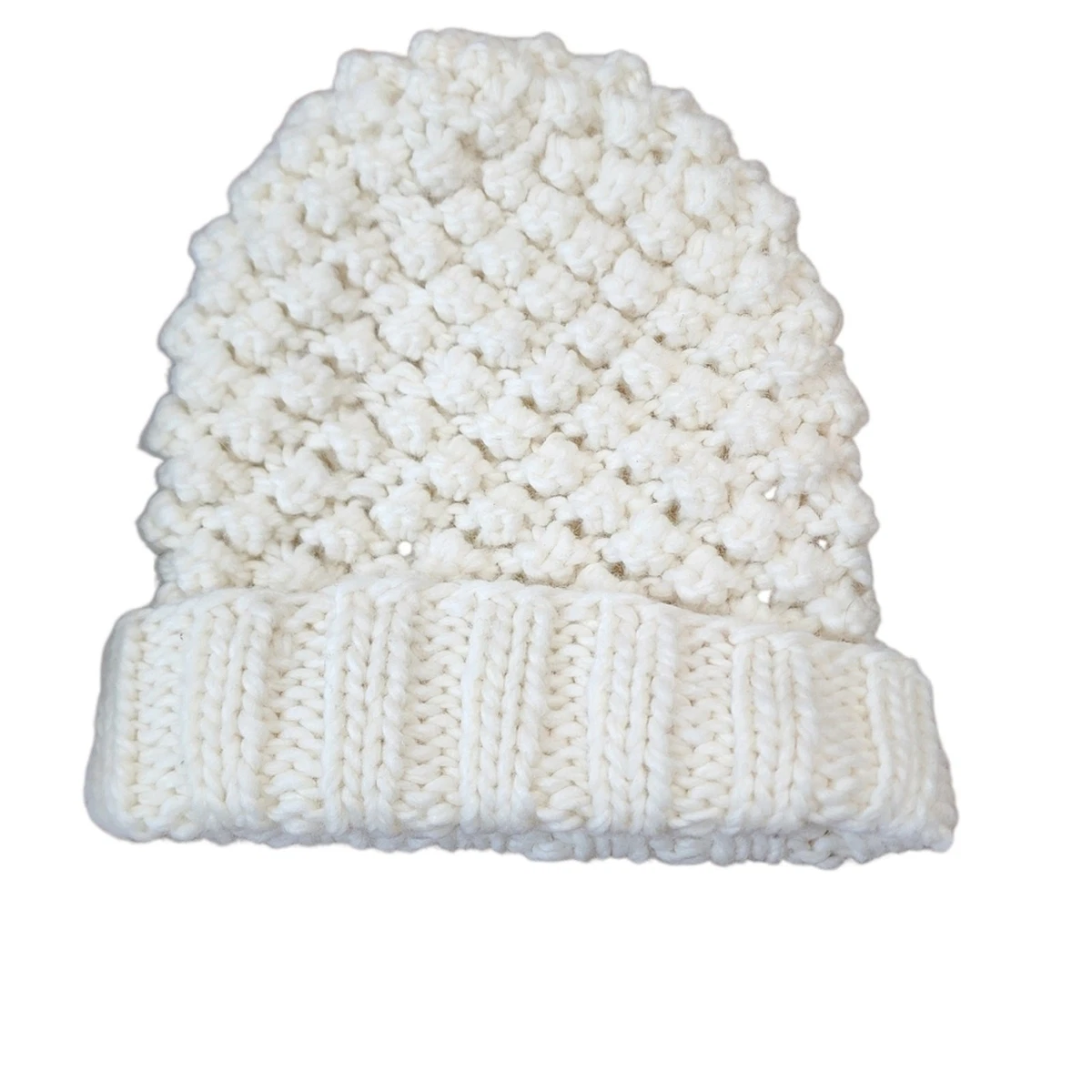 Free People Blissful Breeze Beanie in Ivory OS NWT Luxury Silk-Lined Cashmere & Merino Wool Winter Beanie | Ivory main image 2