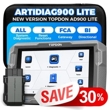 2025 TOPDON AD900 Lite OBD2 Scanner Diagnostic Tools All System Active Test US