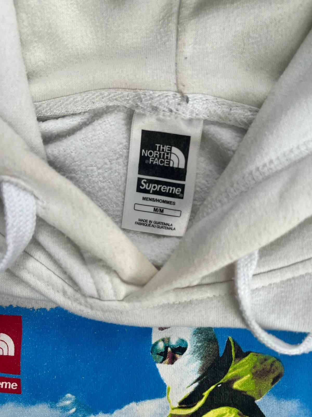 Felpa con cappuccio Supreme X The North Face Photo Fw18 bianca taglia M Supreme New York