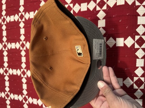 Cleveland Guardians Silver Fox Hat 7 5/8 Lids Drop New Era 59Fifty 5950 Patch - Picture 4 of 9