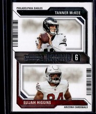 TANNER MCKEE/ELIJAH HIGGINS 2023 PANINI CONTENDERS ROUND NUMBERS RC
