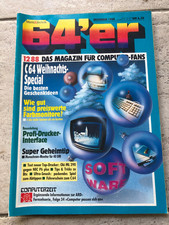 64'er Magazin 12/88 Zeitschrift 64er C64 Commodore 64