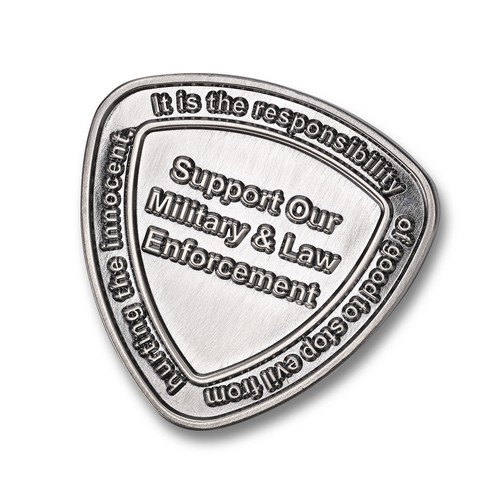 Spyderco 2021 SpyderCoin Support Our Military & Law Enforcement COIN2021 - Picture 2 of 2