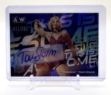 2024 Upper Deck Allure AEW Timeless Toni Storm This is Awesome Auto 1:800 🔥🔥