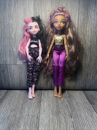 Monster High Dolls & Accessories Lot Shoes Clothes Headbands Necklace Hat Mattel - Picture 2 of 11