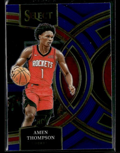 2023-24 Panini Select Amen Thompson #122 Blue (Retail Base) Rookie