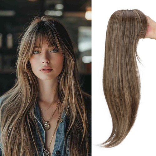 Straight Synthetic Hair Toppers Ombre Natural Topper Hairpieces for Women - Picture 18 of 20