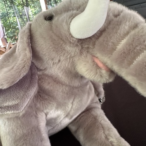 FAO Schwarzer Elefant Adopt A Pet Spielzeug Plüschtier 16 Zoll Stofftier Grau 2018 - Bild 14 von 24